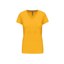 KARIBAN KA381 NŐI RÖVID UJJÚ V-NYAKÚ PÓLÓ L munkaruha