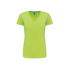 KARIBAN KA381 NŐI RÖVID UJJÚ V-NYAKÚ PÓLÓ L munkaruha