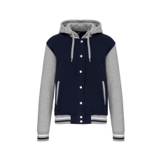 KARIBAN KA4003 UNISEX TEDDY JACKET WITH HOOD 2XL