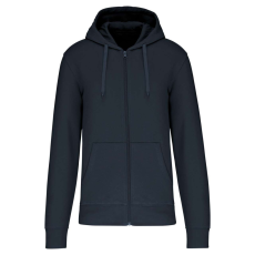 KARIBAN KA4030 MEN'S ECO-FRIENDLY HOODED SWEATSHIRT WITH ZIP FASTENING L