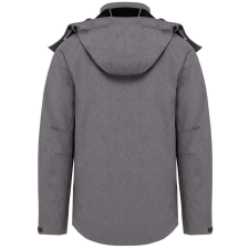 KARIBAN KA413 MEN&- 039;S DETACHABLE HOODED SOFTSHELL JACKET 2XL férfi kabát, dzseki