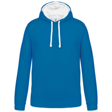 KARIBAN KA446 MEN'S CONTRAST HOODED SWEATSHIRT M