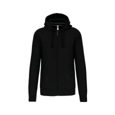 KARIBAN KA454 MEN'S FULL ZIP HOODED SWEATSHIRT 2XL