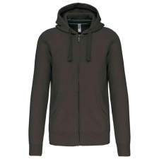 KARIBAN KA454 MEN&amp;- 039;S FULL ZIP HOODED SWEATSHIRT 2XL férfi pulóver, kardigán