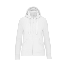 KARIBAN KA464 LADIES' FULL ZIP HOODED SWEATSHIRT M