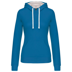 KARIBAN KA465 LADIES’ CONTRAST HOODED SWEATSHIRT XL