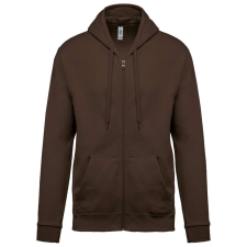 KARIBAN KA479 FULL ZIP HOODED SWEATSHIRT L férfi pulóver, kardigán