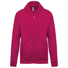 KARIBAN KA479 FULL ZIP HOODED SWEATSHIRT L férfi pulóver, kardigán