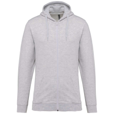 KARIBAN KA479 FULL ZIP HOODED SWEATSHIRT L férfi pulóver, kardigán