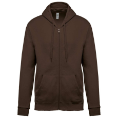 KARIBAN KA479 FULL ZIP HOODED SWEATSHIRT M