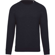 KARIBAN KA480 MEN'S ORGANIC COTTON CREW NECK RAGLAN SLEEVE SWEATSHIRT 3XL
