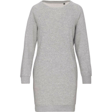 KARIBAN KA493 ORGANIC FLEECE LOUNGE DRESS L