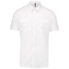 KARIBAN KA503 MEN'S SHORT-SLEEVED PILOT SHIRT 3XL