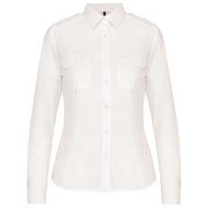 KARIBAN KA506 LADIES’ LONG-SLEEVED PILOT SHIRT M