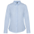 KARIBAN KA510 LADIES’ LONG-SLEEVED COTTON POPLIN SHIRT XS