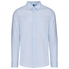 KARIBAN KA513 MEN’S LONG-SLEEVED COTTON POPLIN SHIRT S