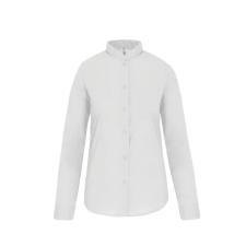 KARIBAN KA514 LADIES' LONG-SLEEVED MANDARIN COLLAR SHIRT 2XL munkaruha
