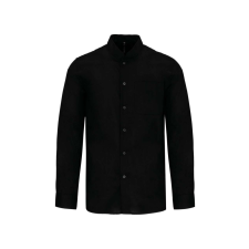KARIBAN KA515 MEN&#039;S LONG-SLEEVED MANDARIN COLLAR SHIRT L munkaruha