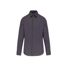 KARIBAN KA529 LONG-SLEEVED COTTON/ELASTANE SHIRT M