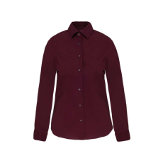KARIBAN KA530 LADIES' LONG-SLEEVED STRETCH SHIRT M