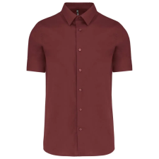 KARIBAN KA531 SHORT-SLEEVED COTTON/ELASTANE SHIRT 2XL munkaruha