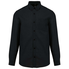 KARIBAN KA533 MEN'S LONG-SLEEVED OXFORD SHIRT M