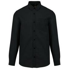 KARIBAN KA533 MEN&- 039;S LONG-SLEEVED OXFORD SHIRT L férfi ing