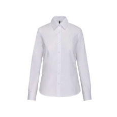 KARIBAN KA534 LADIES' LONG-SLEEVED OXFORD SHIRT XL