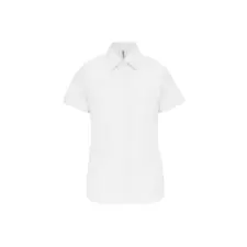 KARIBAN KA536 LADIES' SHORT-SLEEVED OXFORD SHIRT M munkaruha