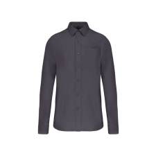 KARIBAN KA541 MEN&#039;S LONG-SLEEVED COTTON POPLIN SHIRT M munkaruha