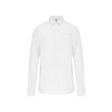 KARIBAN KA541 MEN'S LONG-SLEEVED COTTON POPLIN SHIRT M munkaruha