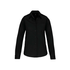 KARIBAN KA542 LADIES' LONG-SLEEVED COTTON POPLIN SHIRT 2XL munkaruha