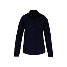 KARIBAN KA542 LADIES' LONG-SLEEVED COTTON POPLIN SHIRT M munkaruha