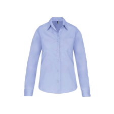 KARIBAN KA542 LADIES&#039; LONG-SLEEVED COTTON POPLIN SHIRT XS munkaruha