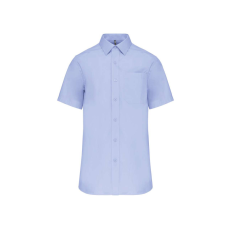KARIBAN KA543 MEN'S SHORT-SLEEVED COTTON POPLIN SHIRT 2XL