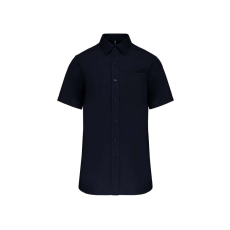 KARIBAN KA543 MEN'S SHORT-SLEEVED COTTON POPLIN SHIRT 4XL