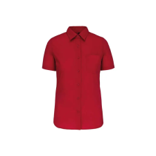 KARIBAN KA544 LADIES' SHORT-SLEEVED COTTON POPLIN SHIRT XS munkaruha