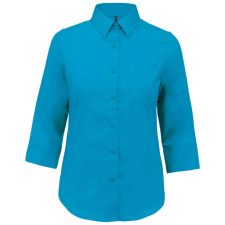 KARIBAN KA558 LADIES' 3/4 SLEEVED SHIRT 2XL munkaruha