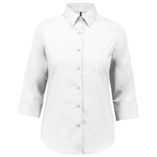 KARIBAN KA558 LADIES' 3/4 SLEEVED SHIRT L