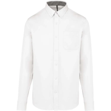 KARIBAN KA586 MEN'S NEVADA LONG-SLEEVE COTTON SHIRT XS