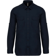 KARIBAN KA590 MEN&#039;S LONG-SLEEVED SAFARI SHIRT 2XL munkaruha