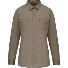 KARIBAN KA591 LADIES' LONG-SLEEVED SAFARI SHIRT M munkaruha