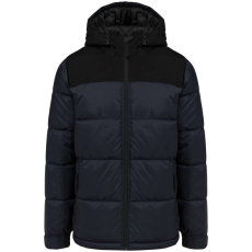 KARIBAN KA6163 UNISEX BI-TONE PADDED JACKET WITH HOOD 2XL