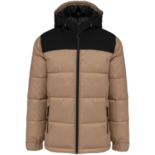 KARIBAN KA6163 UNISEX BI-TONE PADDED JACKET WITH HOOD S férfi kabát, dzseki