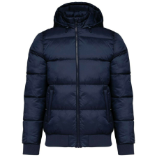 KARIBAN KA6166 UNISEX RECYCLED RIPSTOP JACKET WITH HOOD M férfi kabát, dzseki