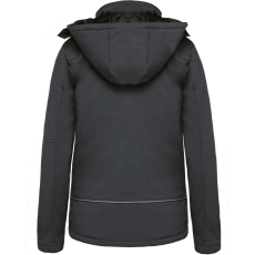 KARIBAN KA651 LADIES’ HOODED SOFTSHELL LINED PARKA XS