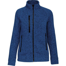 KARIBAN KA9107 LADIES&- 039; FULL ZIP HEATHER JACKET XS női pulóver, kardigán