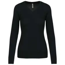 KARIBAN KA966 LADIES' V-NECK JUMPER XL munkaruha