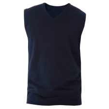 KARIBAN KA969 MEN'S SLEEVELESS V-NECK JUMPER S munkaruha
