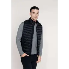 KARIBAN Kabát Kariban férfi ujjatlan férfi, white, M